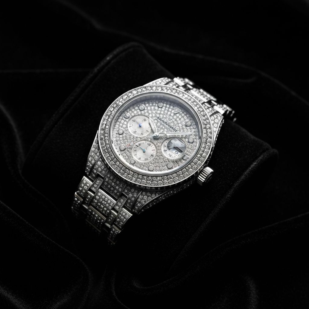 Luxury Iced Out Watch